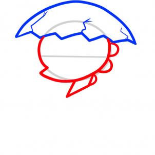 302x302 How To Draw How To Draw A Baby Dinosaur, Baby Dinosaur