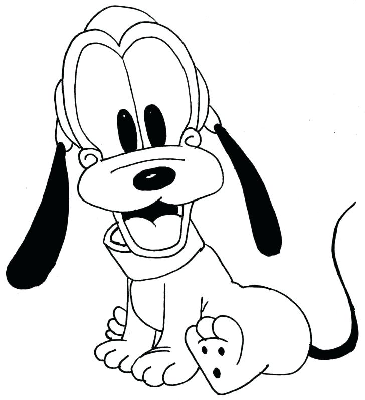 728x796 Baby Dog Coloring Pages Free For Kids Sheets Jafevopusi Top