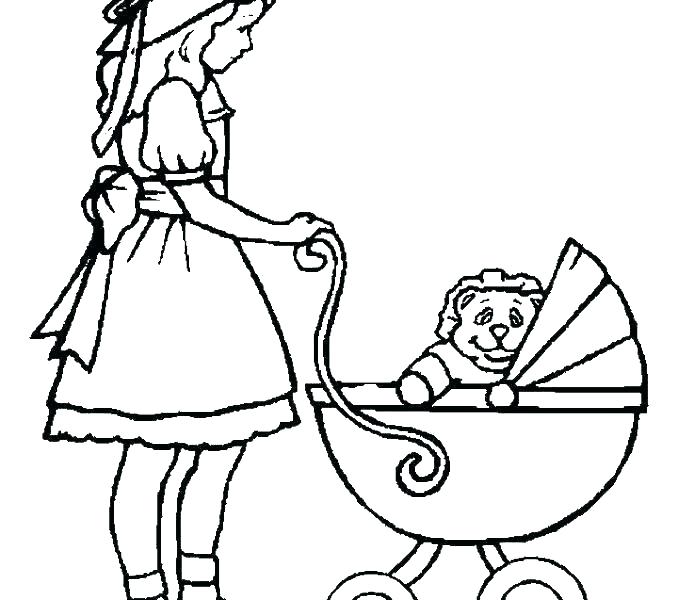 678x600 Baby Doll Printable Coloring Pages