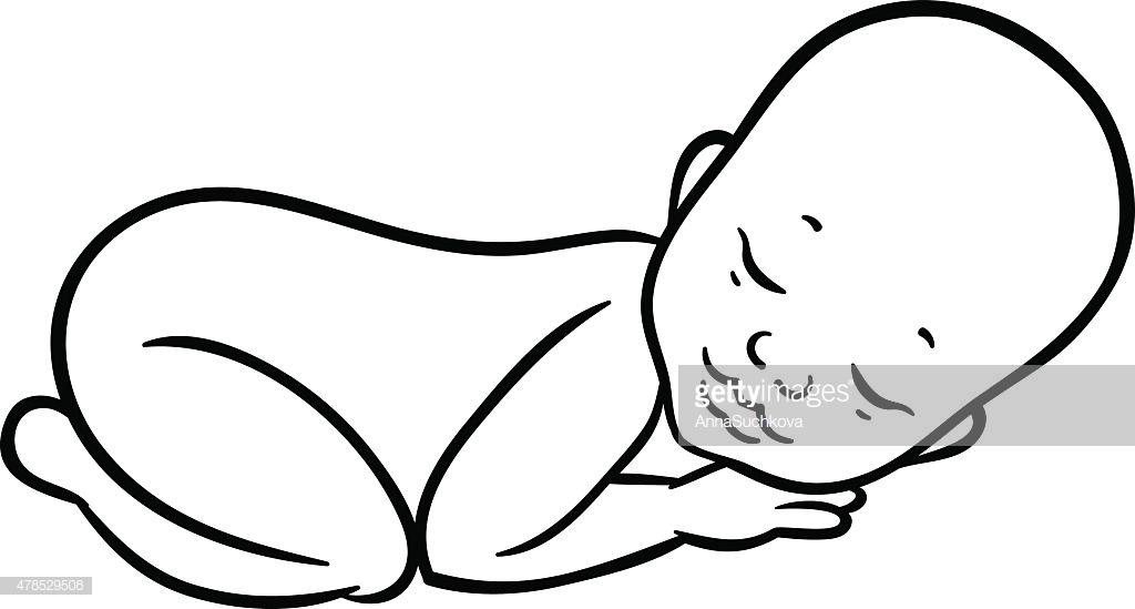 1024x549 Collection Of 'newborn Baby Drawing' Download More Than Images