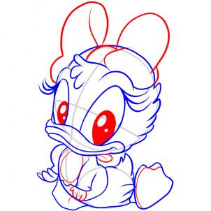 302x302 How To Draw How To Draw Baby Daisy Duck