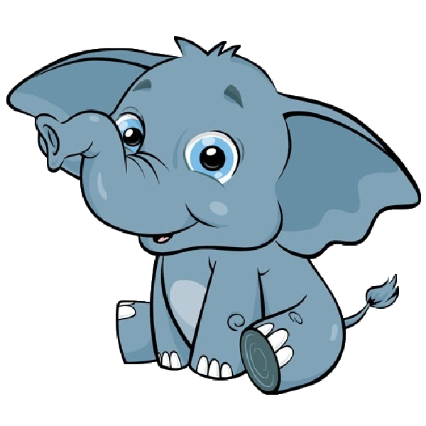 600x600 Baby Elephant Cartoon Baby Elephant Cartoon Pictures Cartoon