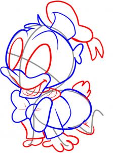 223x302 How To Draw How To Draw Baby Donald Duck
