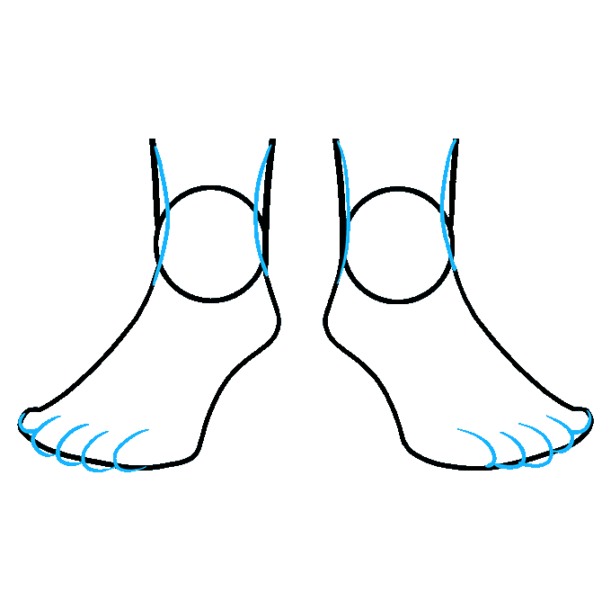 680x678 How To Draw Feet Really Easy Drawing Tutorial