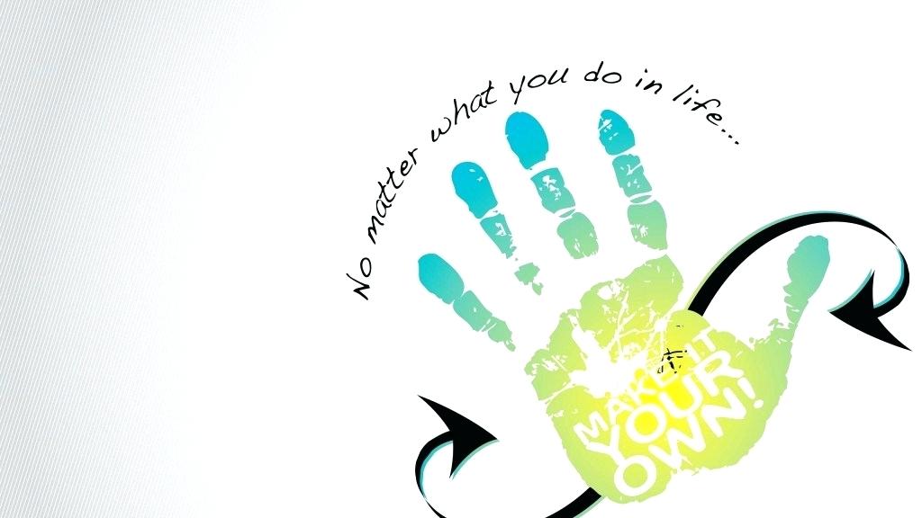 1024x576 Hand Print Drawing Image Handprint Animal Drawings Running