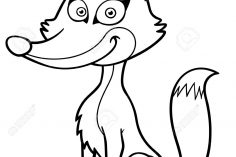 236x157 Cartoon Drawing Of Red Fox Baby Line Head Gif Carmi Chaelinn