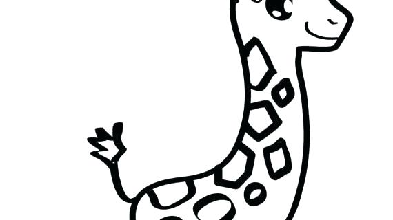 570x320 Cute Drawings Of Giraffes Drawing Cute Giraffes Drawings