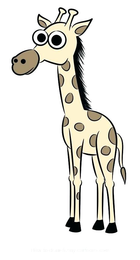464x859 Draw Giraffe Easy