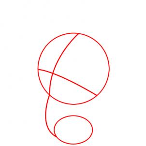 302x302 How To Draw A Baby Girl Step