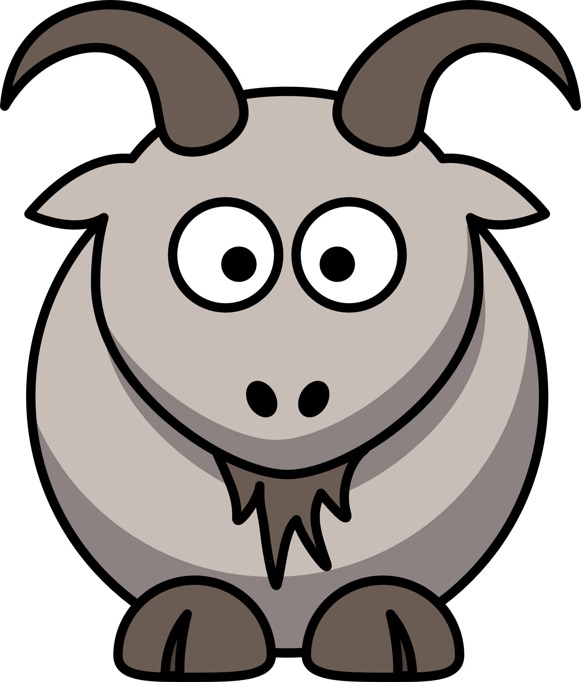 1969x2311 Collection Of Free Goat Drawing Baby Download On Ui Ex