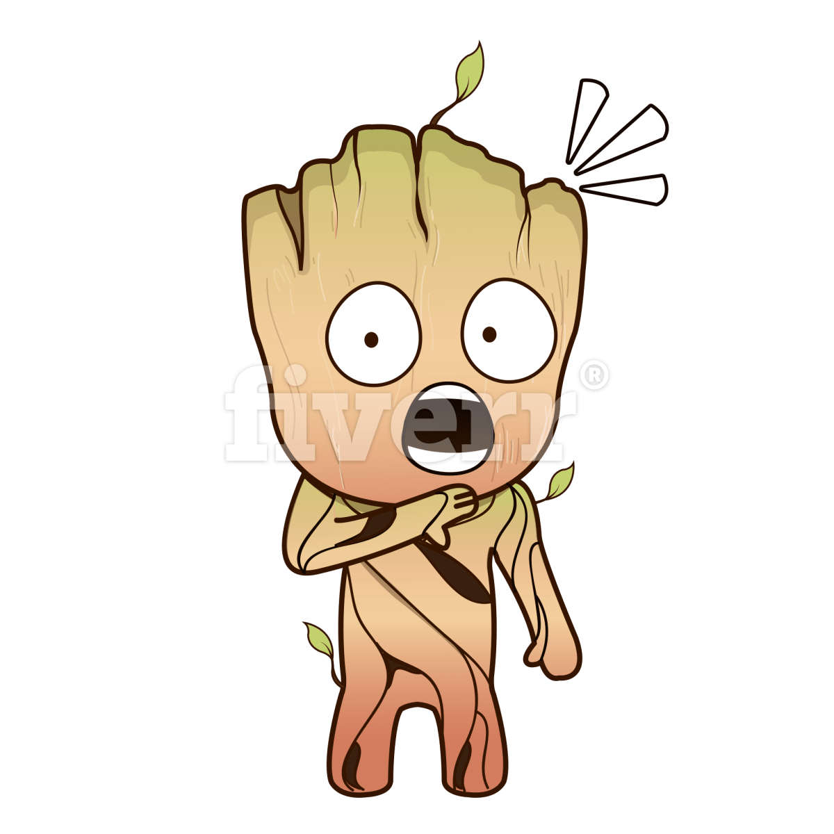 1200x1200 Collection Of Free Groot Drawing Animated Download On Ui Ex