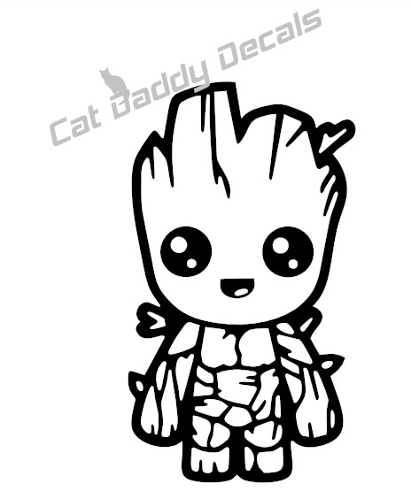 464x564 groot baby groot disney decal sticker best gift all decals buy
