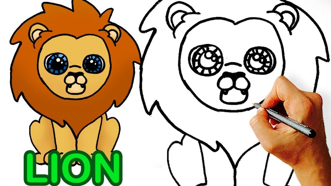 Baby Lion Drawing | Free download on ClipArtMag