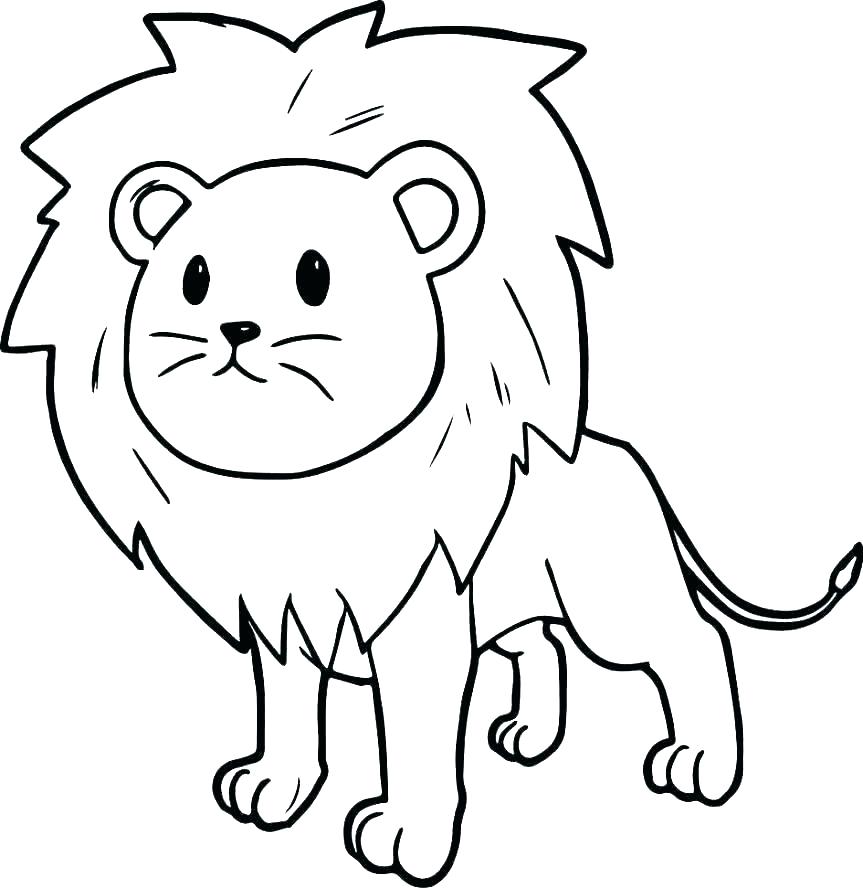 863x888 Baby Lion Coloring Pages Mosshippohaven
