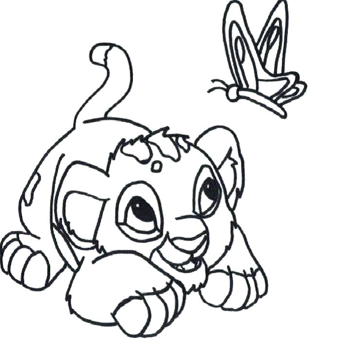 728x710 Baby Lion Coloring Pages Ideas Baby Lion Coloring Pages On Regard