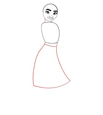 340x378 How To Draw Moana
