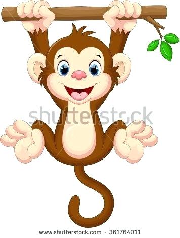356x470 Cute Baby Monkey Drawings