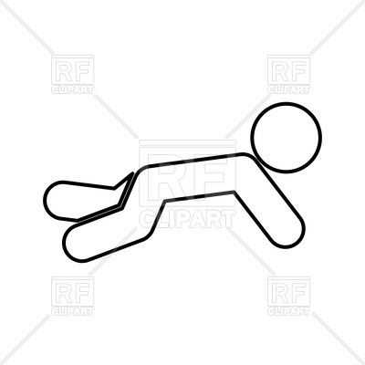 400x400 Crawling Baby Outline Icon Vector Image Of Silhouettes, Outlines