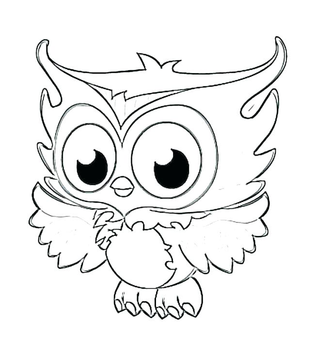 650x737 Cute Owl Coloring Pages Baby Owl Coloring Pages Coloring Pages