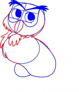 262x302 How To Draw How To Draw Baby Owl