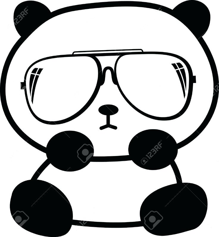 736x796 Easy Panda Drawings Panda Drawing Easy Panda Face Drawings