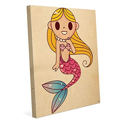 425x425 Little Mermaid Drawing Cartoon Graphic For Childs Kids