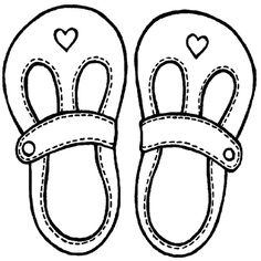 236x236 Baby Shoes Clipart Black And White