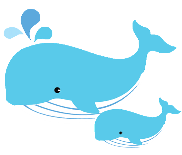 600x512 Mom And Baby Whale Clipart Whales Baby Whale, Baby Drawing, Whale