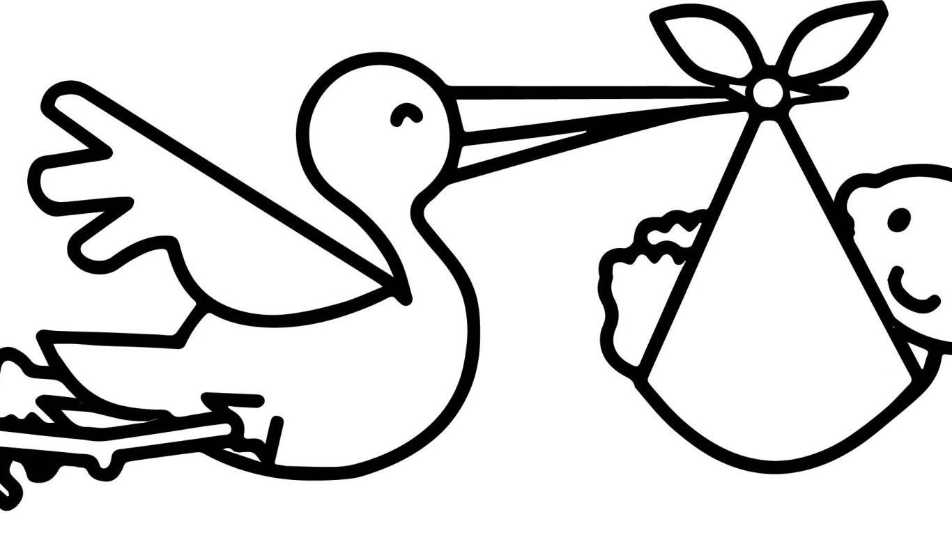 1366x768 Shocking Baby Shower Coloring Pages Printables Elephant Precious