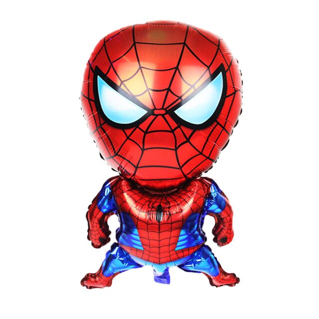 640x640 Spiderman Balloon Baby Toy Children's Birthday Party Scene