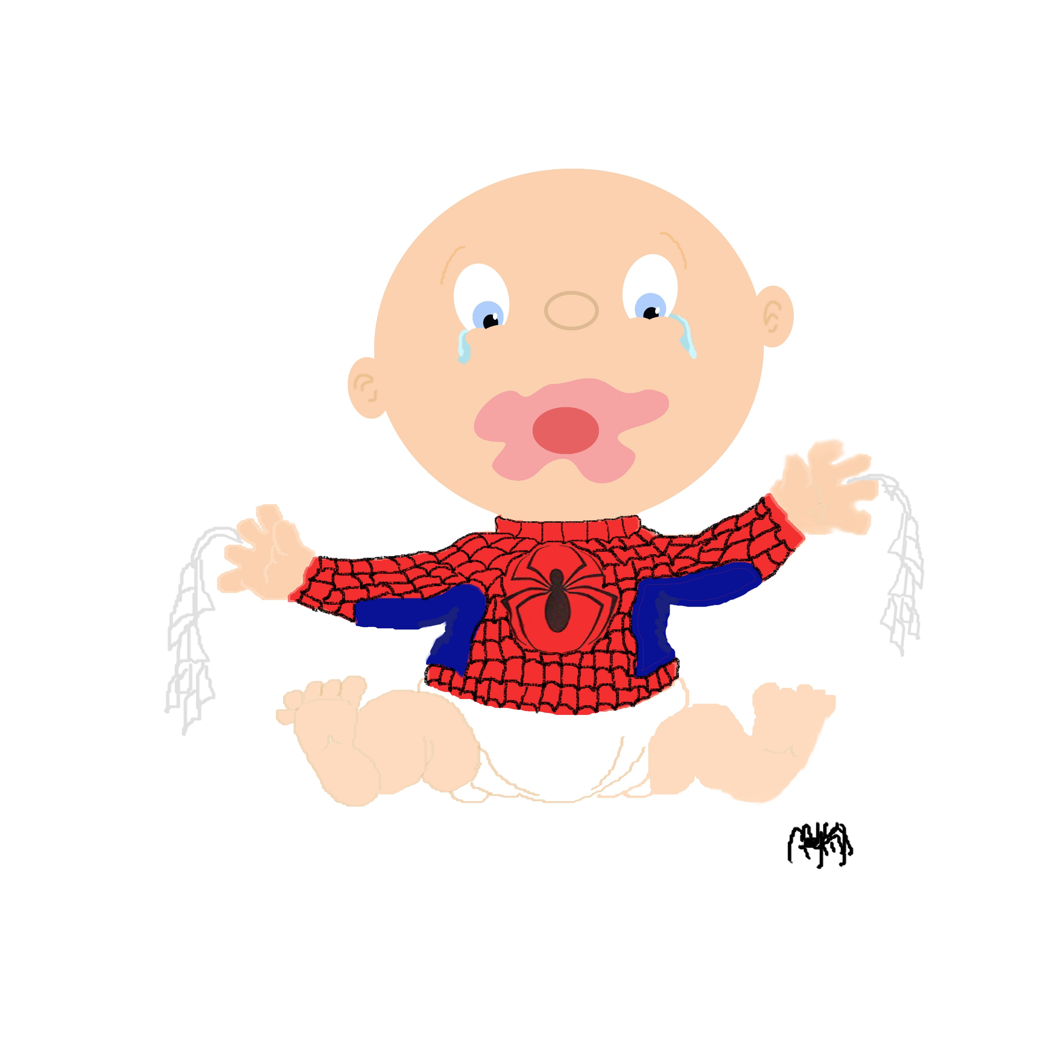 3600x3600 Baby Spiderman