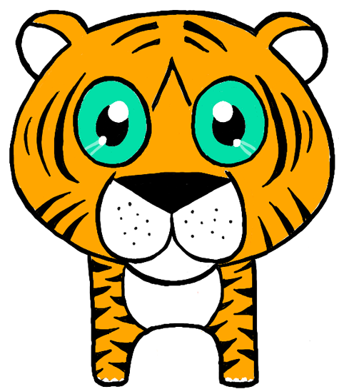 475x545 how to draw chibi tigers or baby tigers drawing lesson for kids