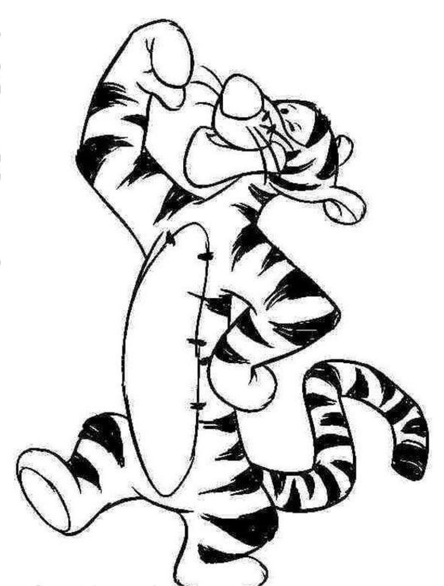900x1188 Baby Winnie The Pooh Drawings And Tigger Coloring Pages Home