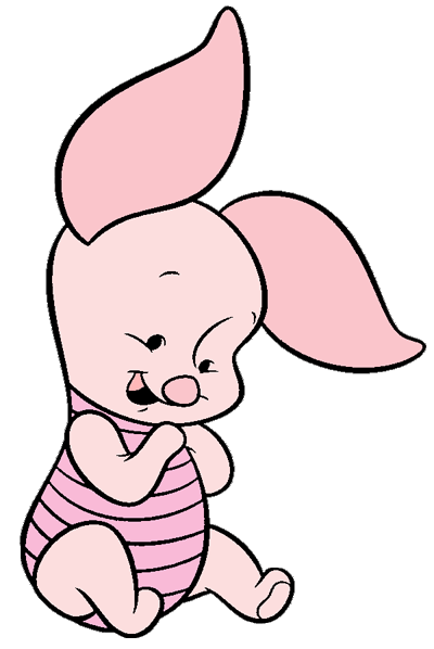 400x598 How To Draw Piglet From Winnie The Pooh