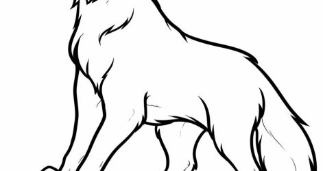 471x250 Wolf Cartoon Line Face Drawing Cute A Images Carmi Chaelinn