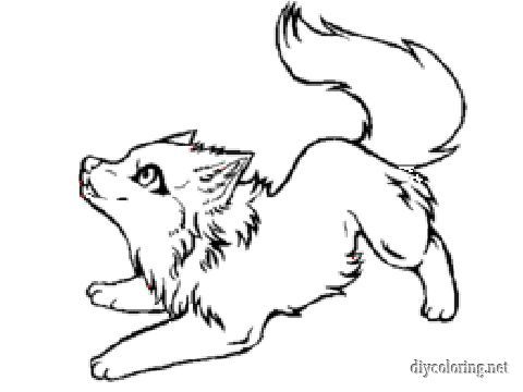 480x360 Wolf Coloring Pages To Print