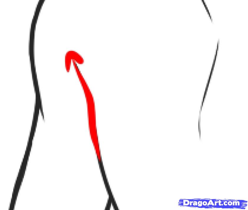 842x713 Draw A Back, Step