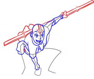 302x253 How To Draw How To Draw Aang