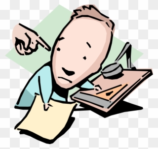 320x303 Vector Illustration Of Back To The Drawing Board Idiom Clipart