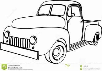 332x230 Image Result For Back Of Vintage Truck Coloring Pages Paintings