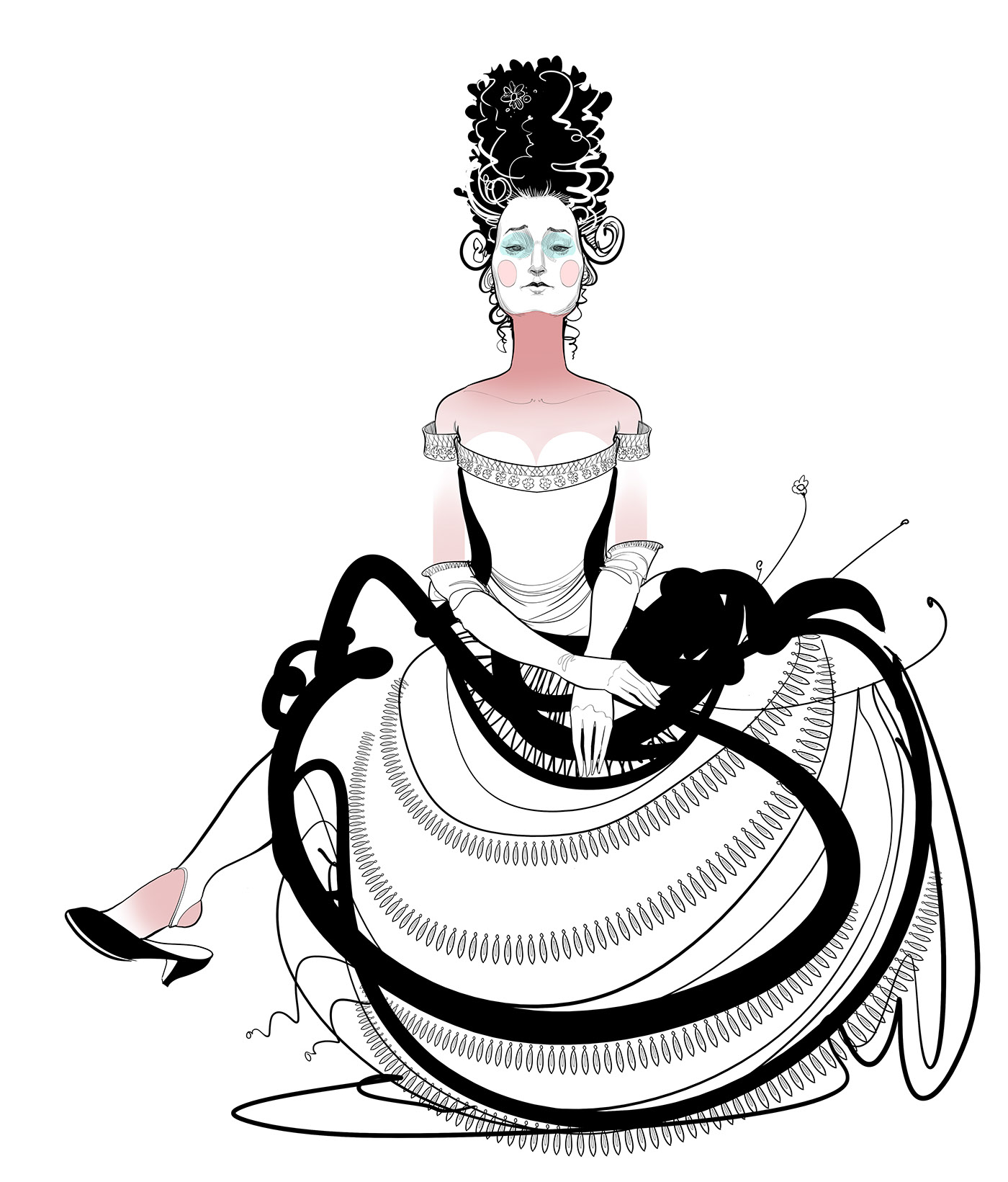 1400x1641 Back To Linework On Behance