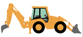 269x120 Backhoe Clip Art Clipart Images