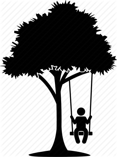 381x512 Backyard, Big, Garden, Playground, Swing, Tree Icon