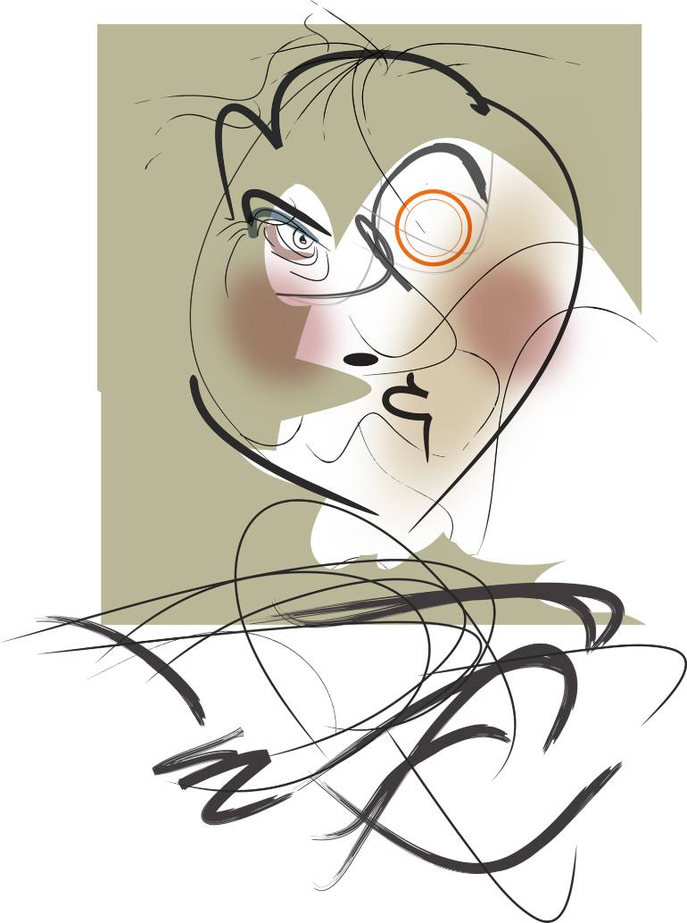 770x1034 bacon his complexity drawing