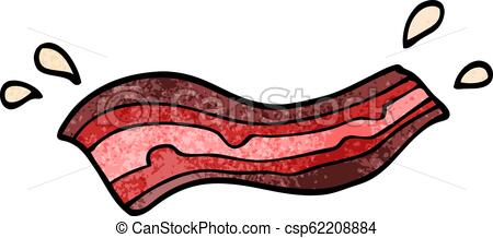 450x218 Cartoon Doodle Sizzling Bacon