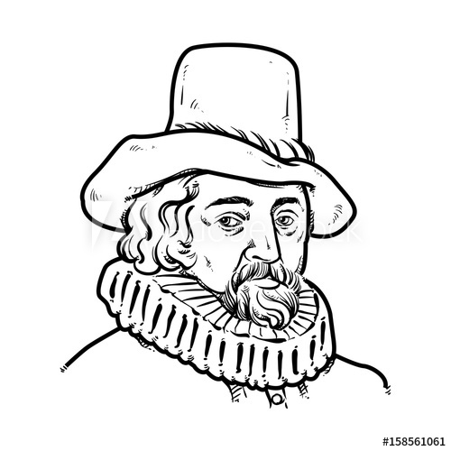 500x500 francis bacon hand drawing outline, francis bacon vector