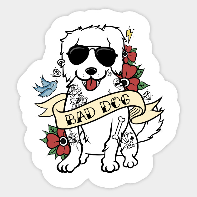 630x630 Great Pyrenees Bad Dog