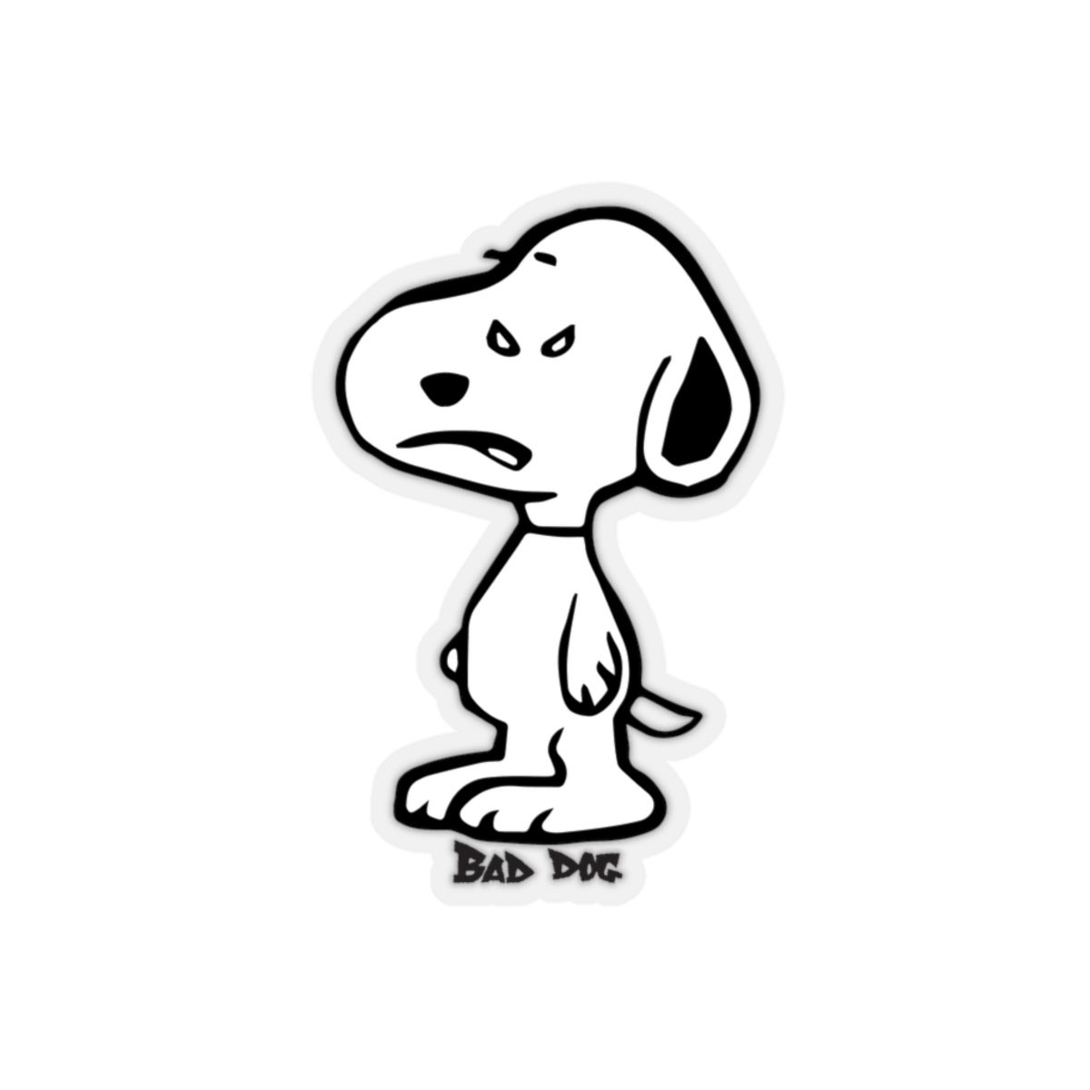 1200x1200 Stickers Bad Dog