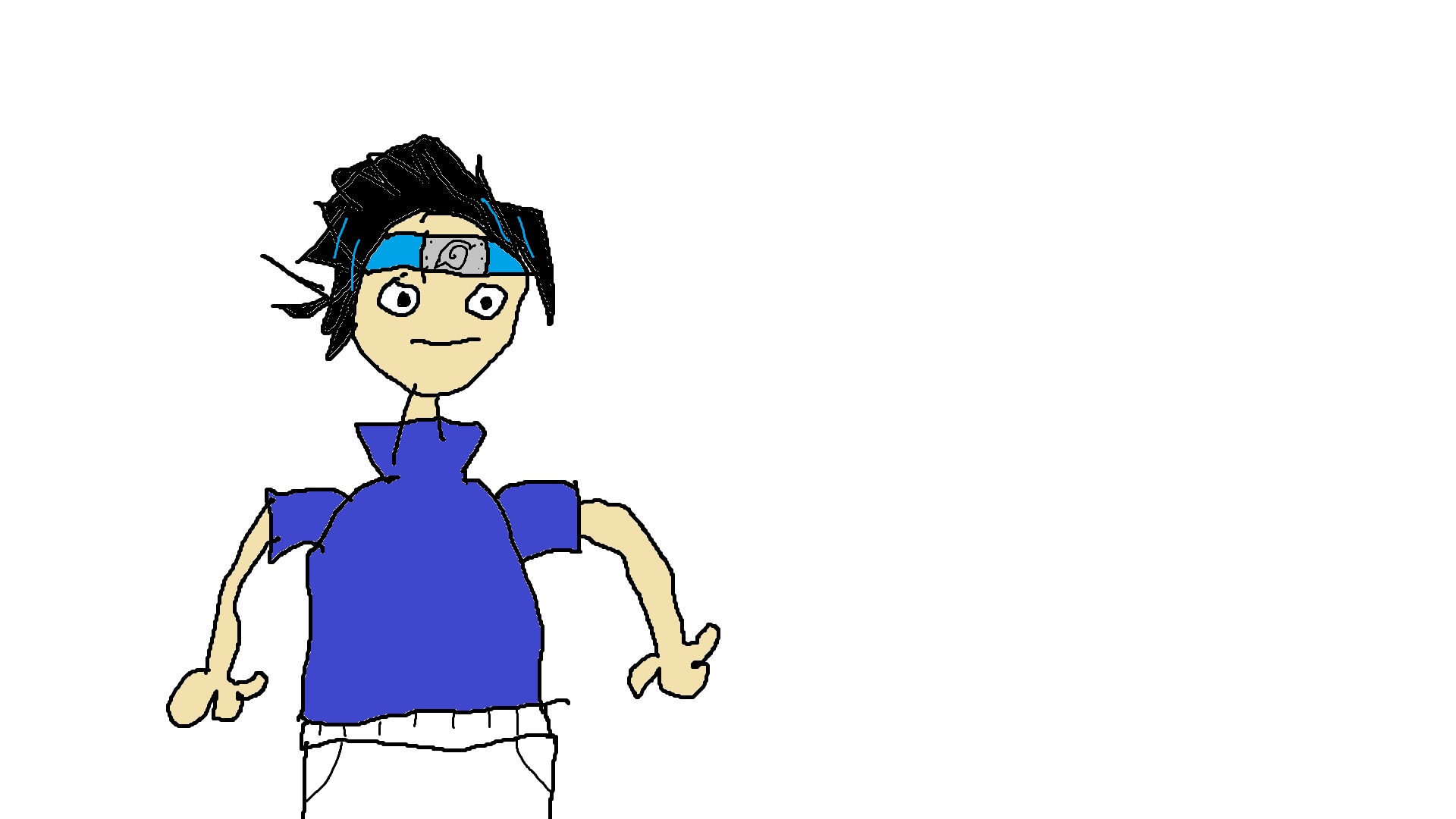 1920x1080 So I Tried To Draw Sasuke