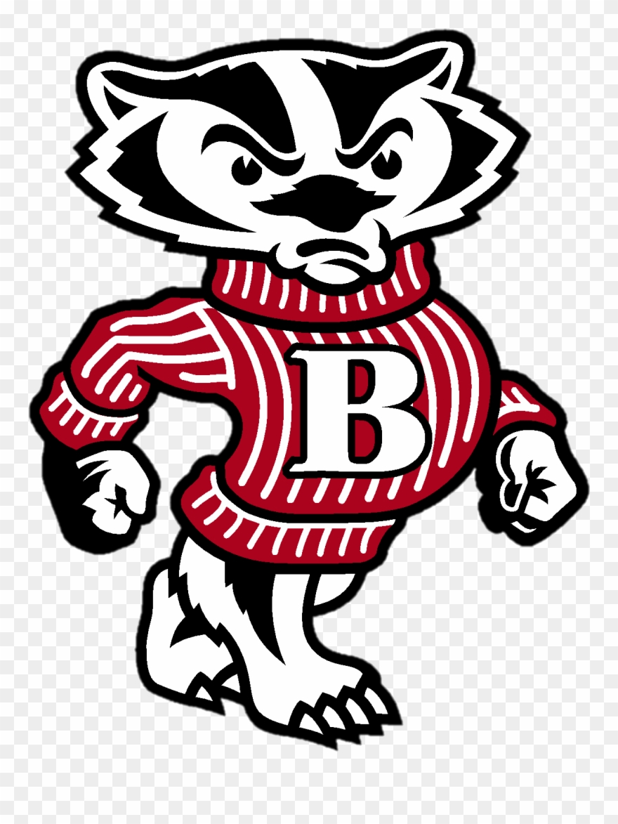880x1173 Bucky Badger Clipart